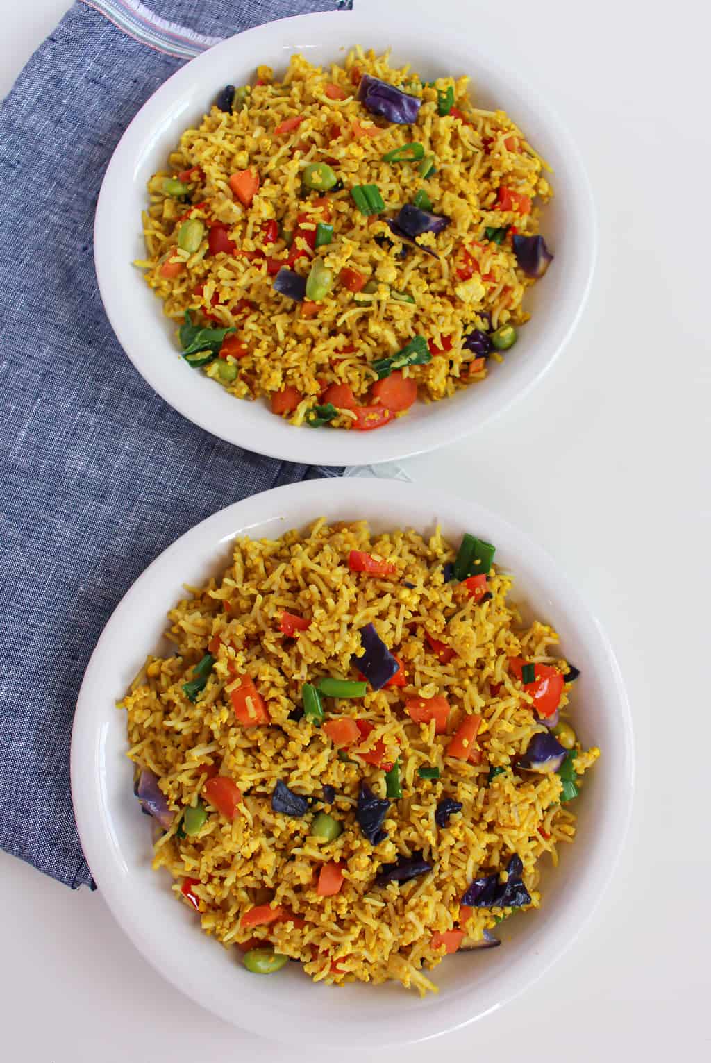 vegan low FODMAP fried rice